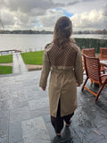 Lange trenchcoat