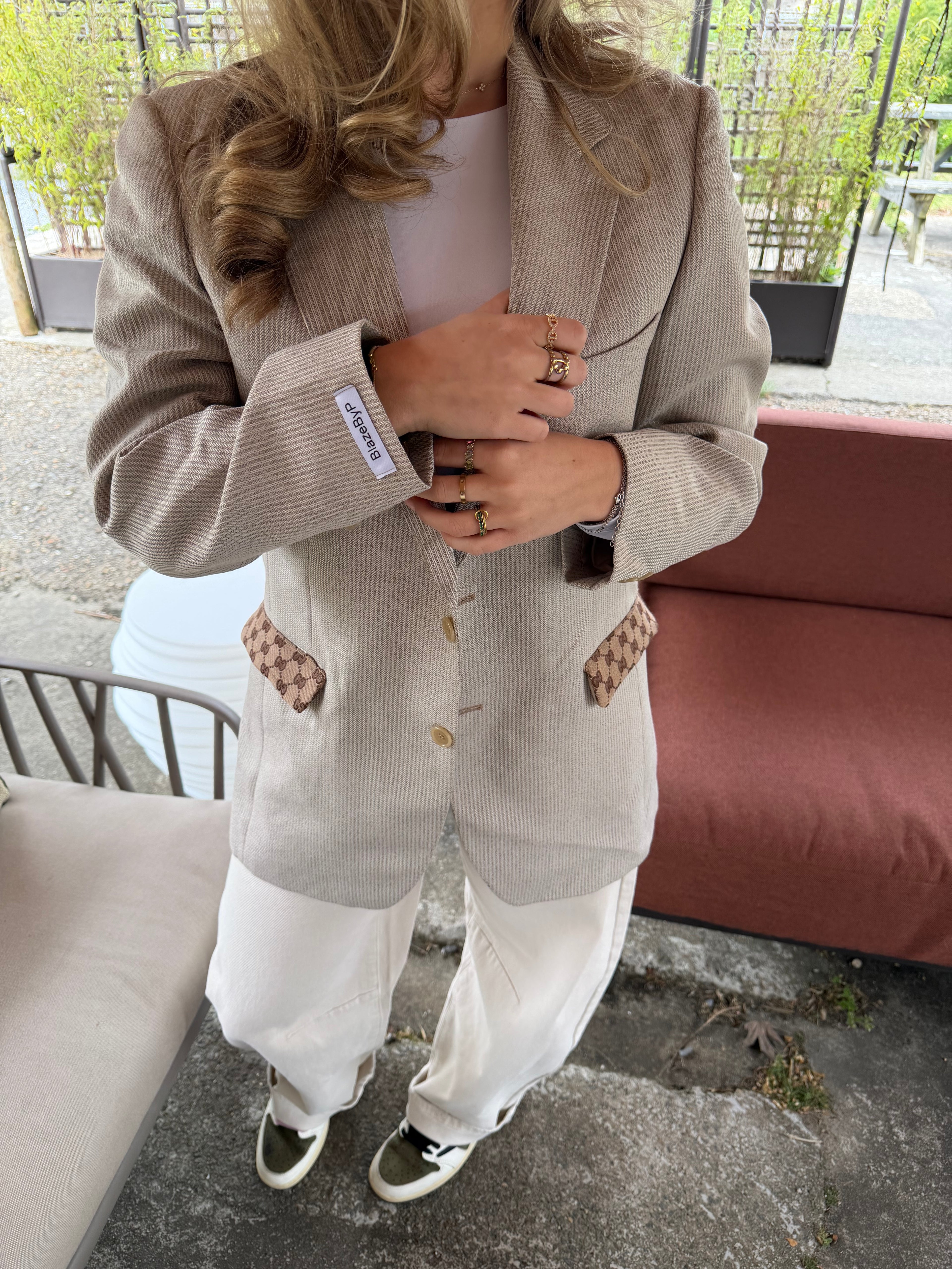 G pocket blazer