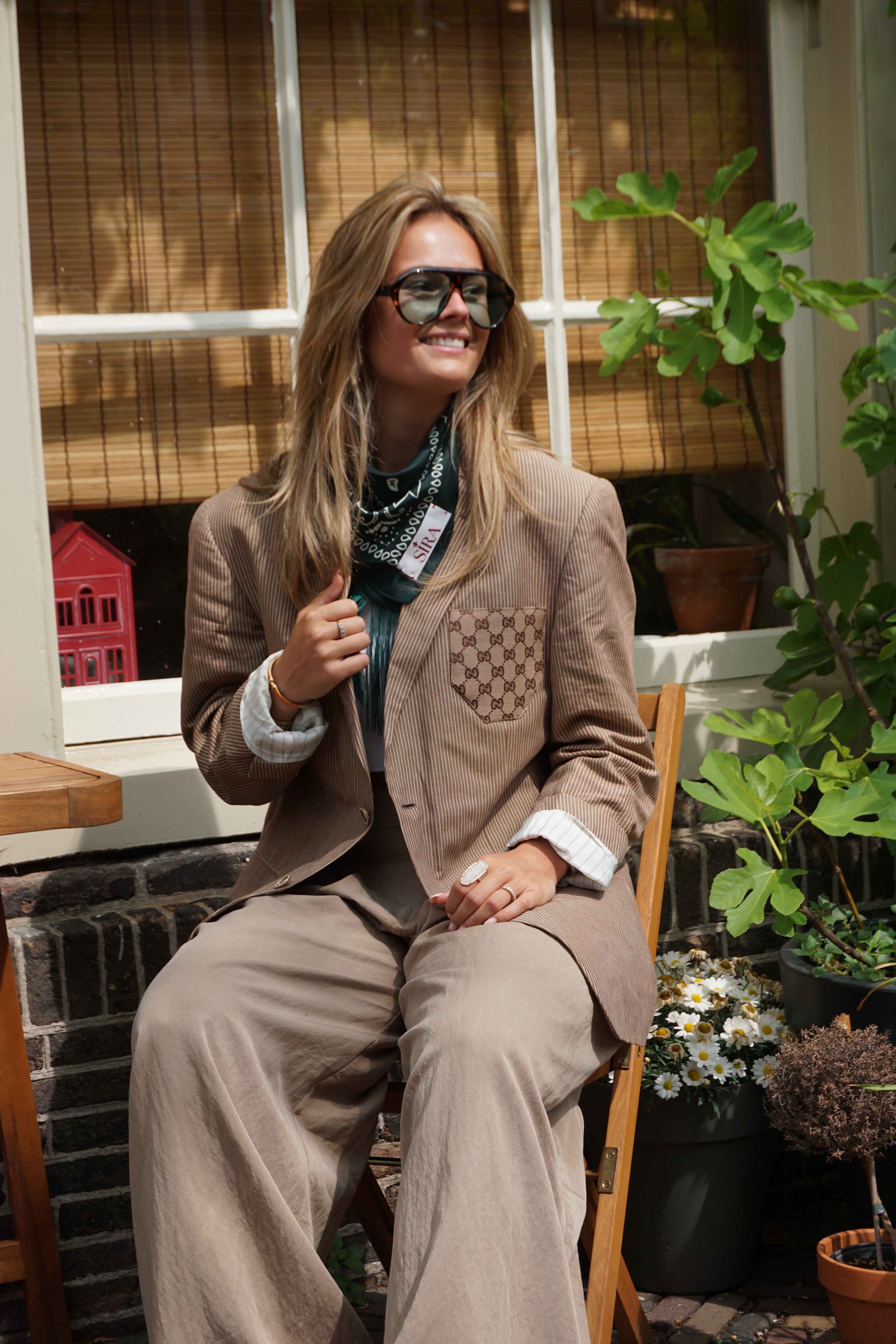 G pocket blazer
