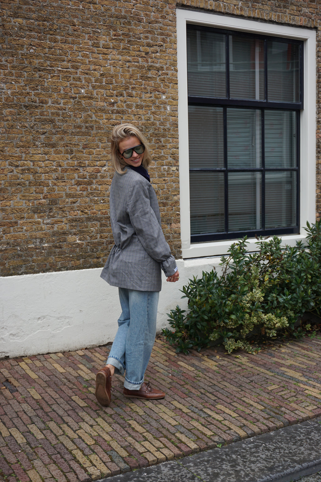 Blue blazer