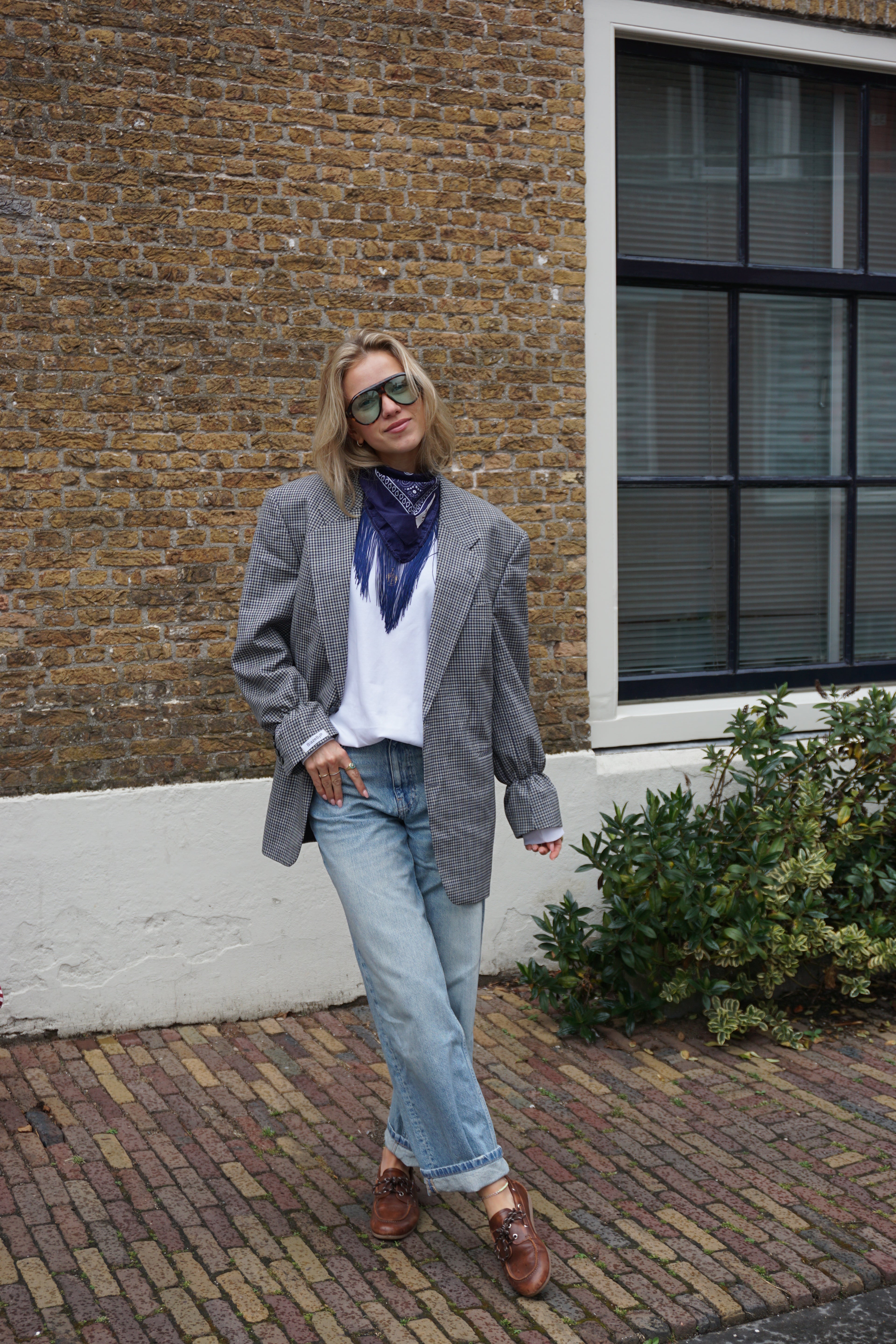 Blue blazer