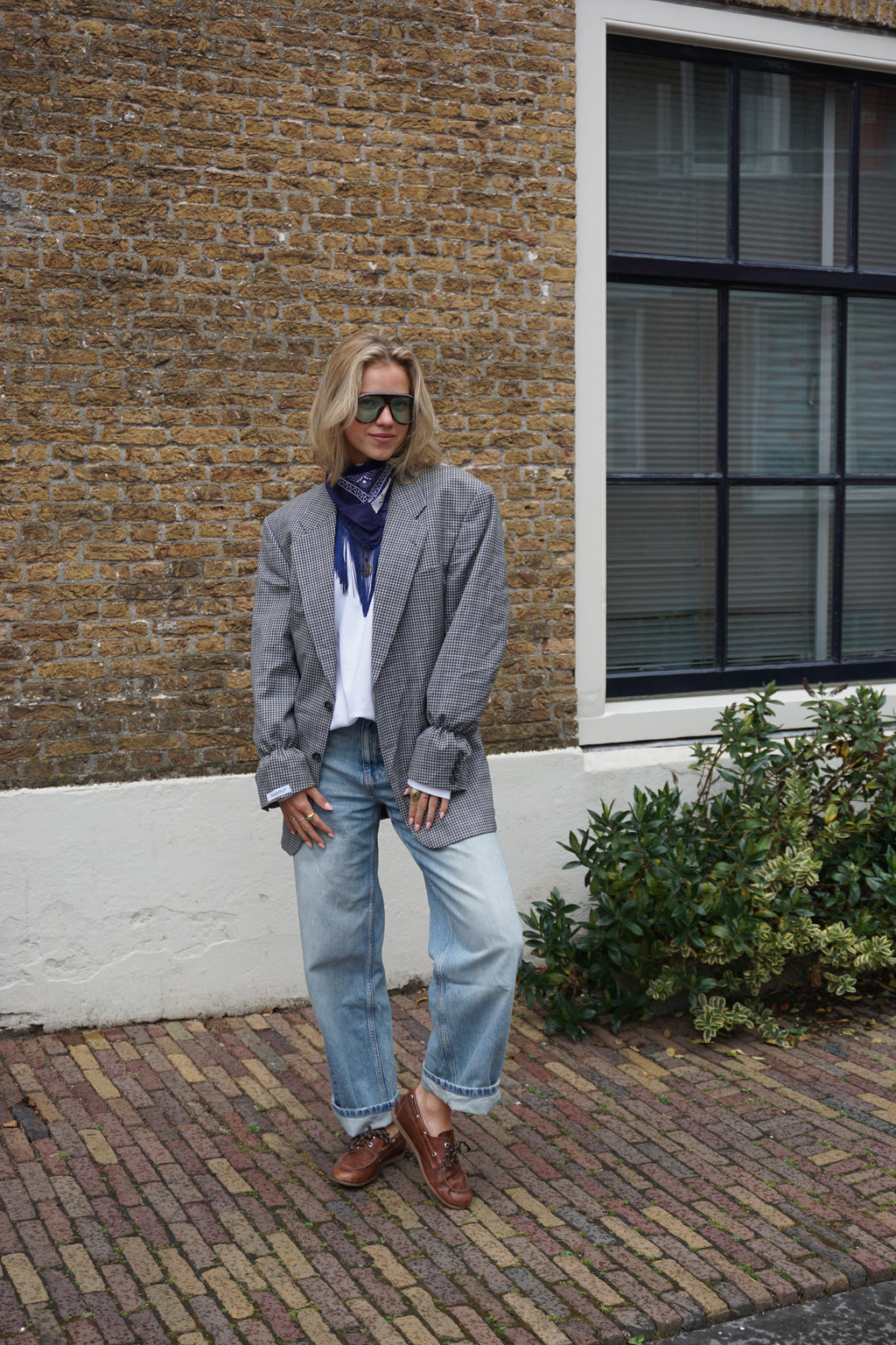 Blue blazer