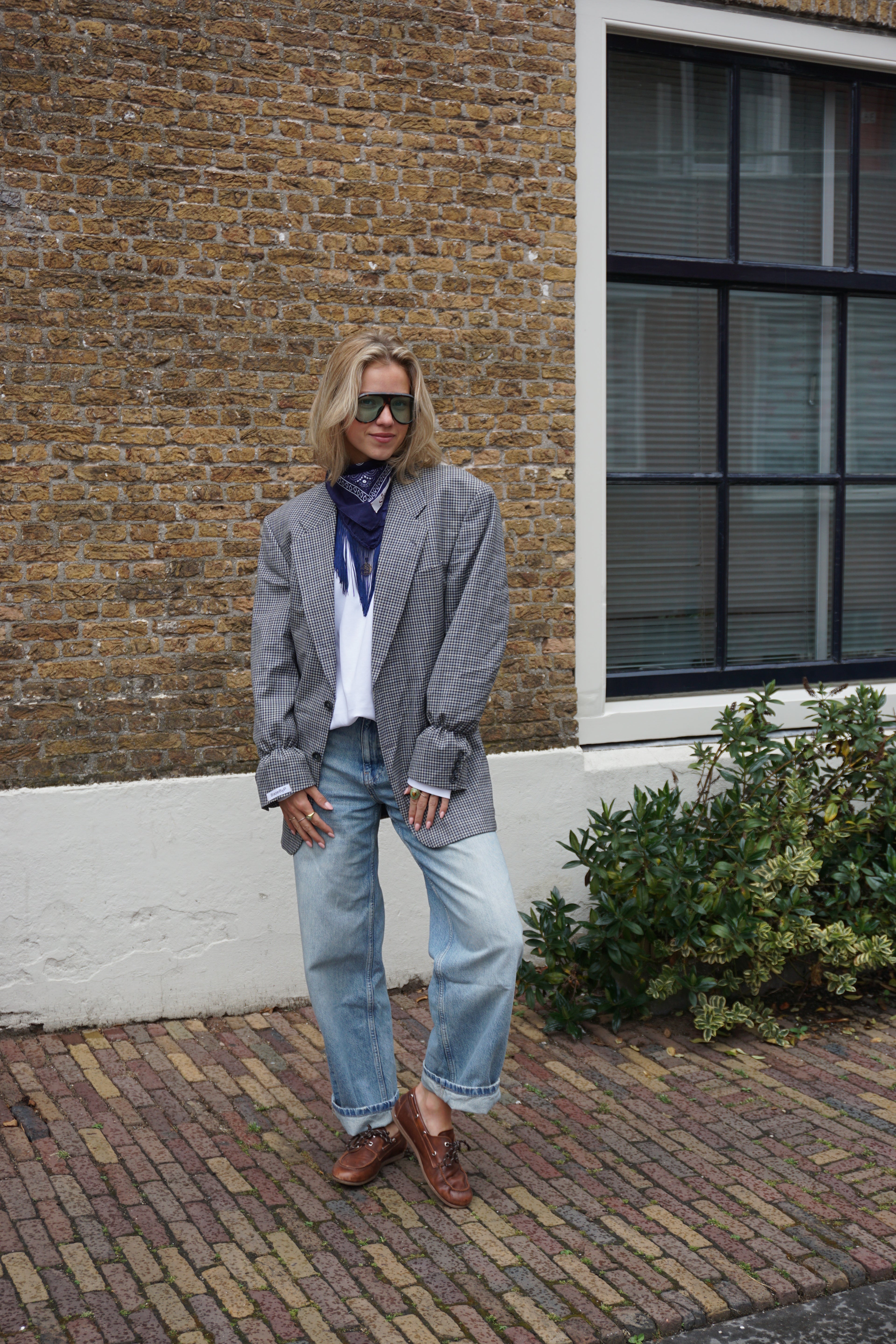 Blue blazer